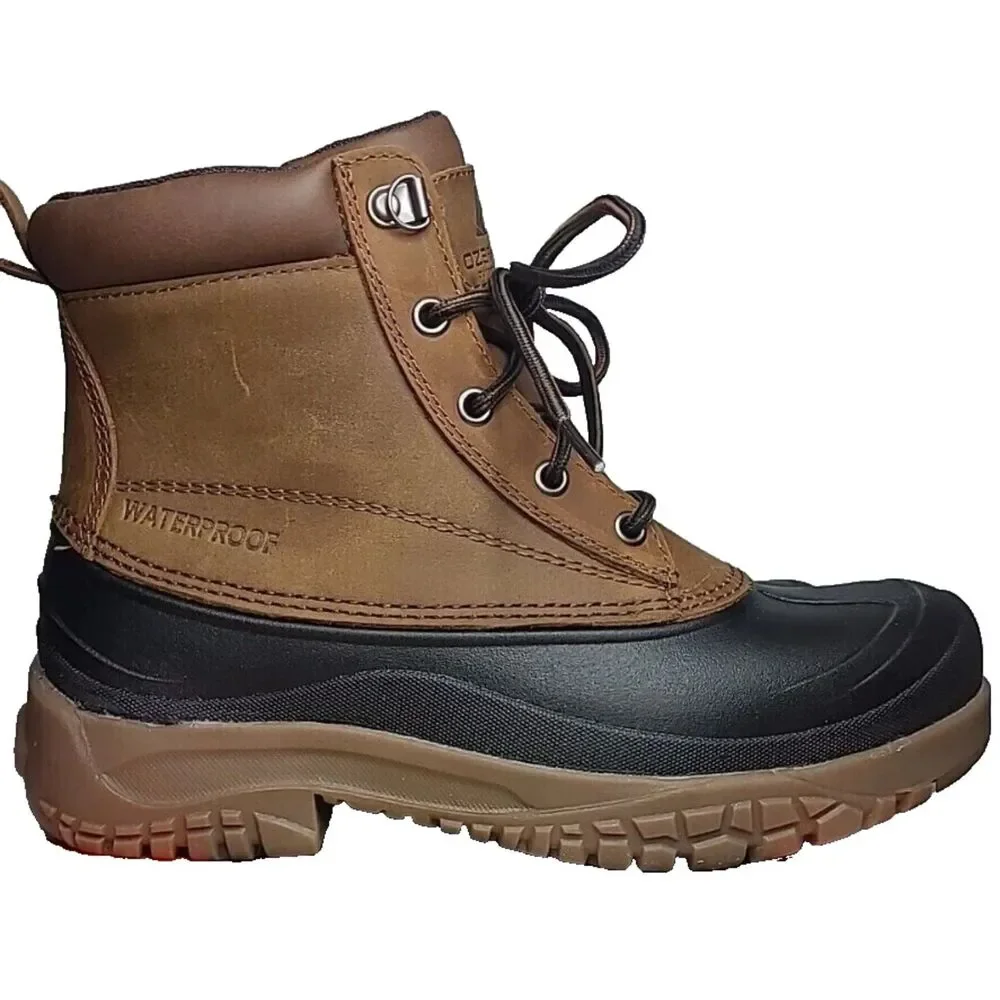 Size: 6 Prairie Duck Waterproof Leather Boots . Ozark Trail . New in Box